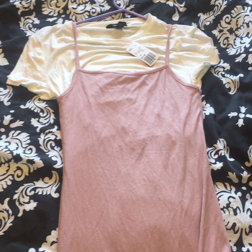 Forever 21 layered tank top dress